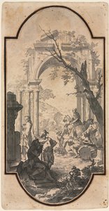 Arc de triomphe et figures