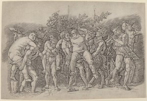 Bacchanale avec Silène - Andrea Mantegna