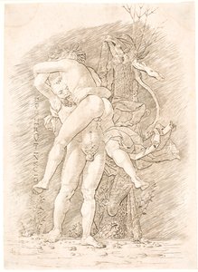 Hercule et Antée - Andrea Mantegna
