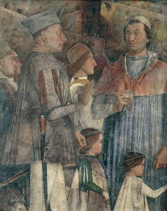 Louis II, Cardinal Francesco, Francesco II et Sigismondo Gonzaga, (détail)