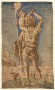 Saint Christophe, vers 1500