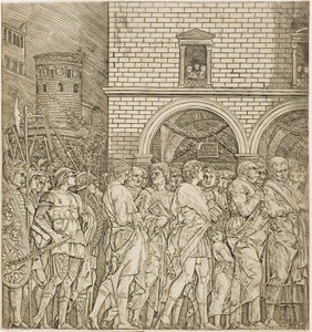 Les Sénateurs, du Triomphe de César - Andrea Mantegna