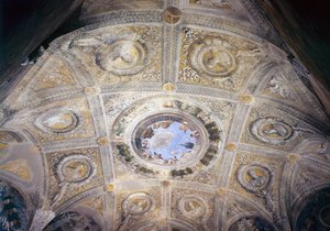 Triomphe de César et Oculus de la chambre nuptiale, vers 1473