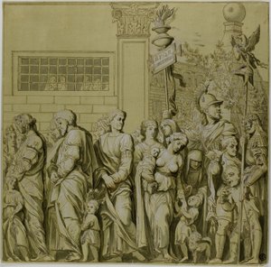 Triomphes de Jules César : Toile n° VII