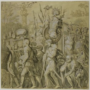 Triomphes de Jules César : Toile n° VI - Andrea Mantegna