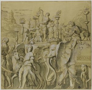 Triomphes de Jules César : Toile n° V