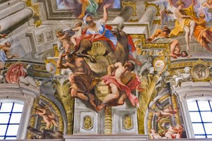 Asie (détail des allégories des continents) - Andrea Pozzo