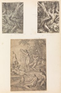 Nymphes se baignant, probablement vers 1545-1550