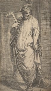 Saint Jacques le Mineur, de Christ et les Apôtres, vers 1548-50