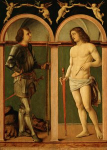 Saint Georges et Saint Sébastien - Andrea Solario