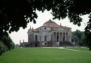 Vue de la villa Almerico-Capra dite la Rotonda - Andrea and Scamozzi Vincenzo Palladio