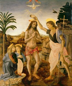 Le Baptême du Christ par Jean-Baptiste, vers 1475