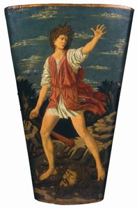 David avec la tête de Goliath