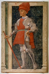 Portrait de Farinata degli Uberti, aristocrate et chef militaire italien