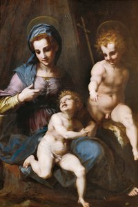 Madone et Enfant avec le petit Saint Jean-Baptiste