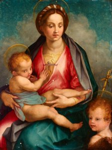 Madone et enfant avec Saint Jean - Andrea del Sarto