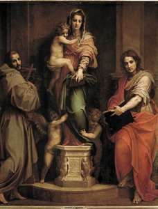 Madone des Harpies - Andrea del Sarto