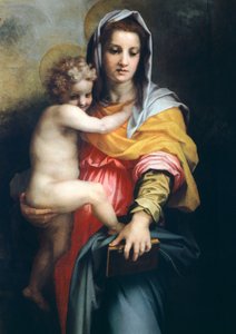 Madone avec enfant (détail)