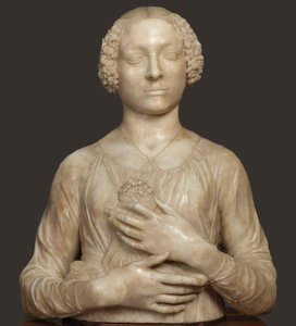 Dame avec un bouquet, vers 1475