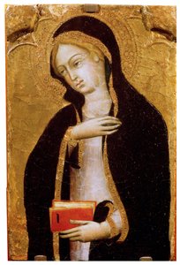 Vierge Annonciate, vers 1410 - Andrea di Bartolo