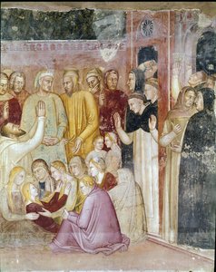 Saint Pierre Martyr guérit Anna paralysée