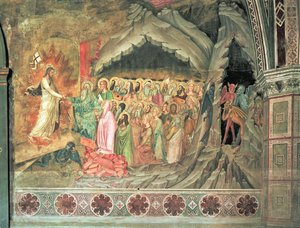 La Descente aux Limbes, de la Chapelle Espagnole, 1366-88