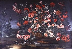Nature morte de fleurs - Andrea the Elder Scacciati