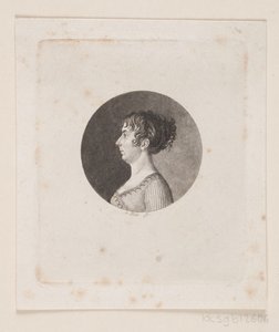 Portrait de femme inconnue - Andreas Flint