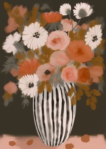 Bouquet floral moderne