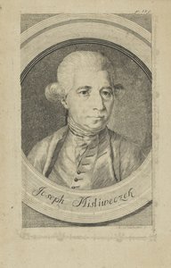 Portrait du compositeur Josef Myslivecek 1737-1781, vers 1780