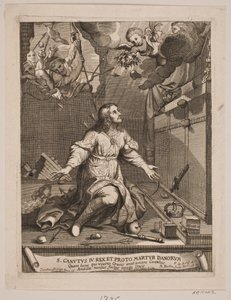 Knud le Saint, souffrant le Martyre - Andreas Reinhardt
