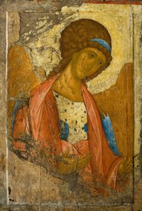 Archange Michel. De la rangée Deisus (Zvenigorodsky) - Andrei Rublev