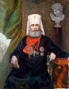 Portrait du métropolite Antonius de Saint-Pétersbourg, 1846-1912, 1911