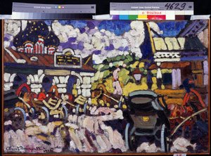 La foire de Rostov (Rostov-sur-le-Don) en Russie - Andrei Ivanovich Dmitriev