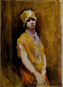 Une danseuse, fin du 19e siècle - Andrei Petrovich Ryabushkin