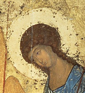 (détail) de La Sainte Trinité, années 1420