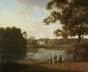 Vue de la galerie Cameron à Tsarskoye Selo, 1815