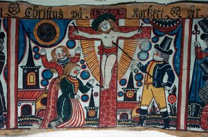 Représentation de la crucifixion de Suède