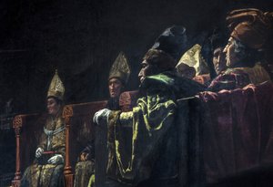 Compromis de Caspe (1412) - Peinture historique : Le compromis de Caspe