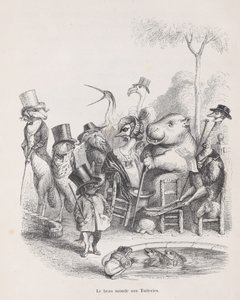 Le Beau Monde des Tuileries des Scènes de la vie privée et publique, vers 1837-47 - Andrew Best Leloir