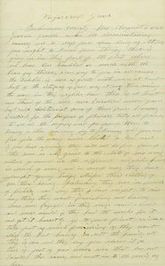 Lettre signée Andrew Brownlow, Comté de Buchanan, Mo., au Gouverneur Gamble [Hamilton R. Gamble], 1 août 1862 - Andrew Brownlow