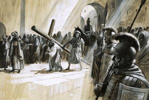 Le Christ portant la croix - Andrew Howat