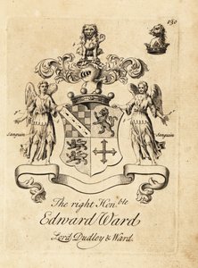 Blason du très honorable Edward Ward, 9e baron Dudley, 4e baron Ward