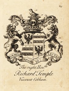 Blason du très honorable Richard Temple - Andrew Johnston