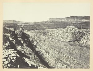 Burning Rock Cut, vallée de la rivière Verte