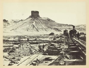 Citadel Rock, Green River Valley - Andrew Joseph Russell