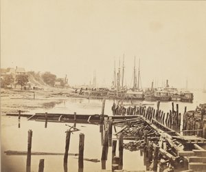 City Point, Virginie, c.1861-1865 - Andrew Joseph Russell