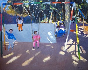 Enfants se balançant, 1996 - Andrew Macara
