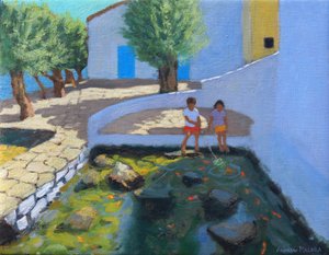 Étang à poissons, Milos, Grèce, 2017