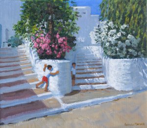 Cache-cache, Adamas, Milos, Grèce, 2023